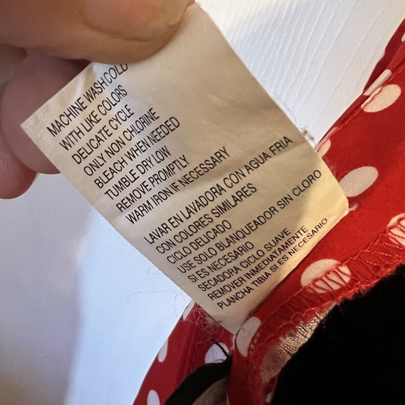 Melissa Harper MHM Red White Polka Dots Dress Sleeveless Zipper Minnie Mouse - Picture 11 of 11